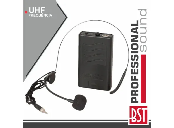 BST MICROFONE HEADSET S/ FIOS P/ NOMAD8UHF E NOMAD12UHF