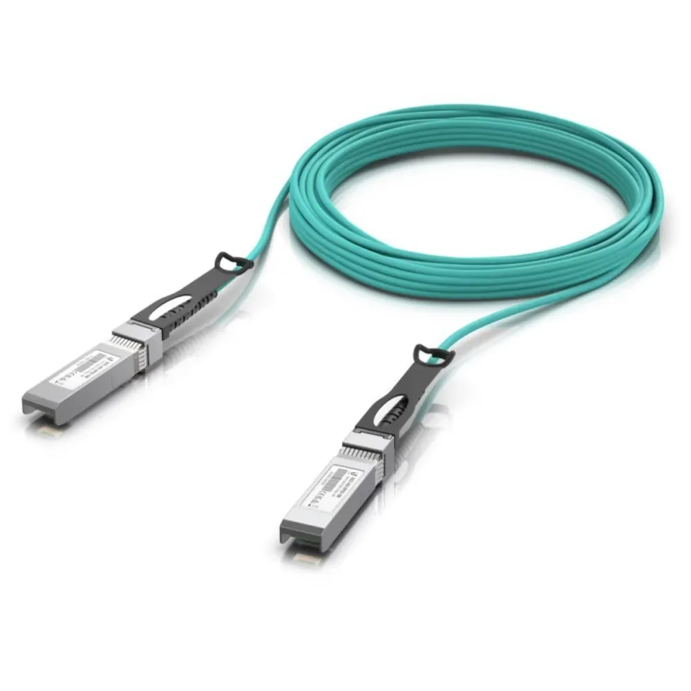 Cabo Fibra Ótica Ubiquiti UACC-AOC-SFP28-10M SFP+ 25 Gbps 10M