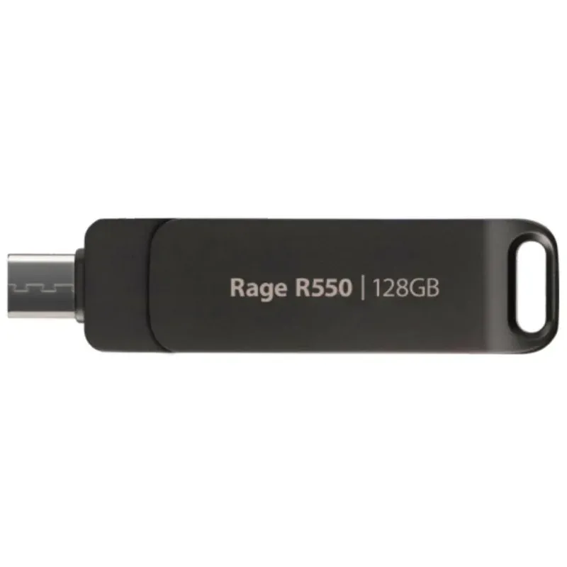 Pen Drive Pen USB Patriot Rage R550 128 GB USB-A e USB-C 3.2 Gen 1 100 MB/s