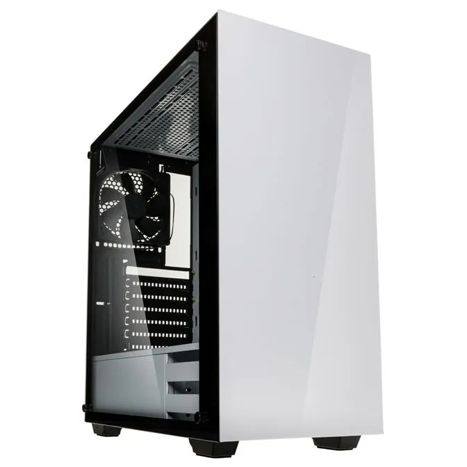 Caixa E-ATX Kolink Stronghold Vidro Temperado Preto/Branco