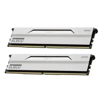 Memória DDR5 Klevv Bolt V White 6400MHz 32GB (2x16GB)