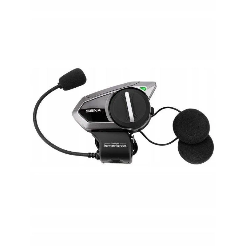 Auriculares Arsenal Sena 50s-10 Intercomunicador Inalámbricos Bluetooth Cancelamento de Ruído Preto