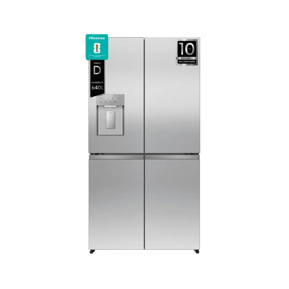 Frigorífico Americano Hisense RQ5P640SYSD 640L Cinzento