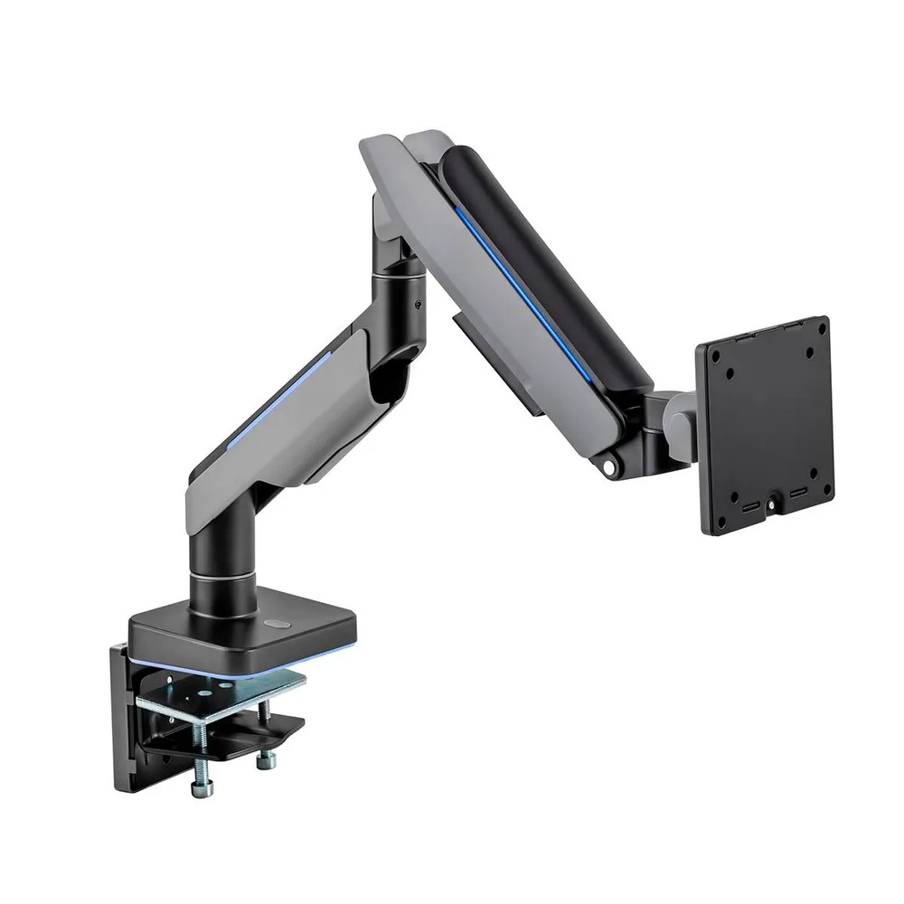 Suporte de Secretária Napofix GDM4100R Gaming RGB Full-Motion Monitor 17 - 49 Cinza