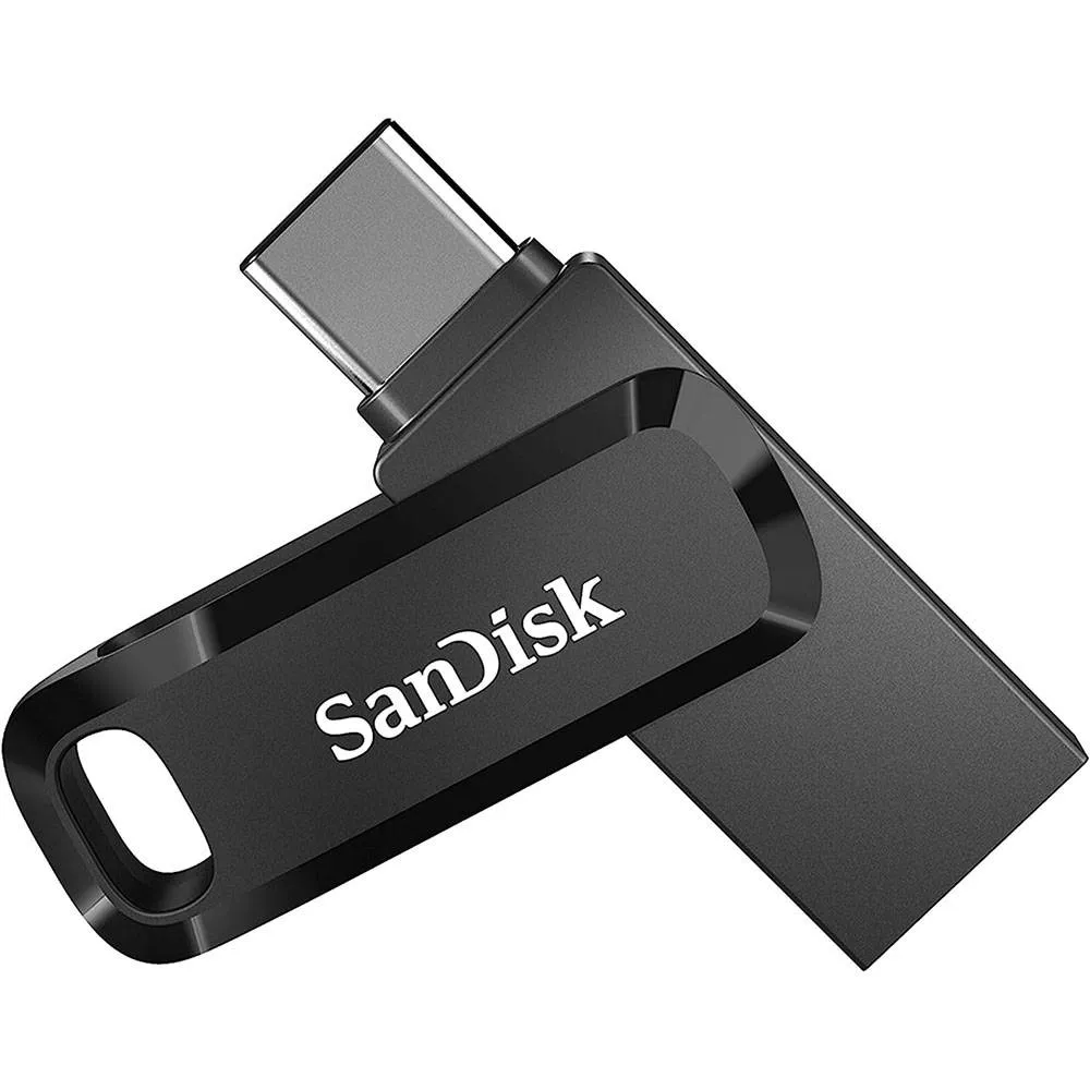 Pen Drive SANDISK Ultra Dual Drive Go 512GB USB 3.2 Gen 1 Type-C Preta