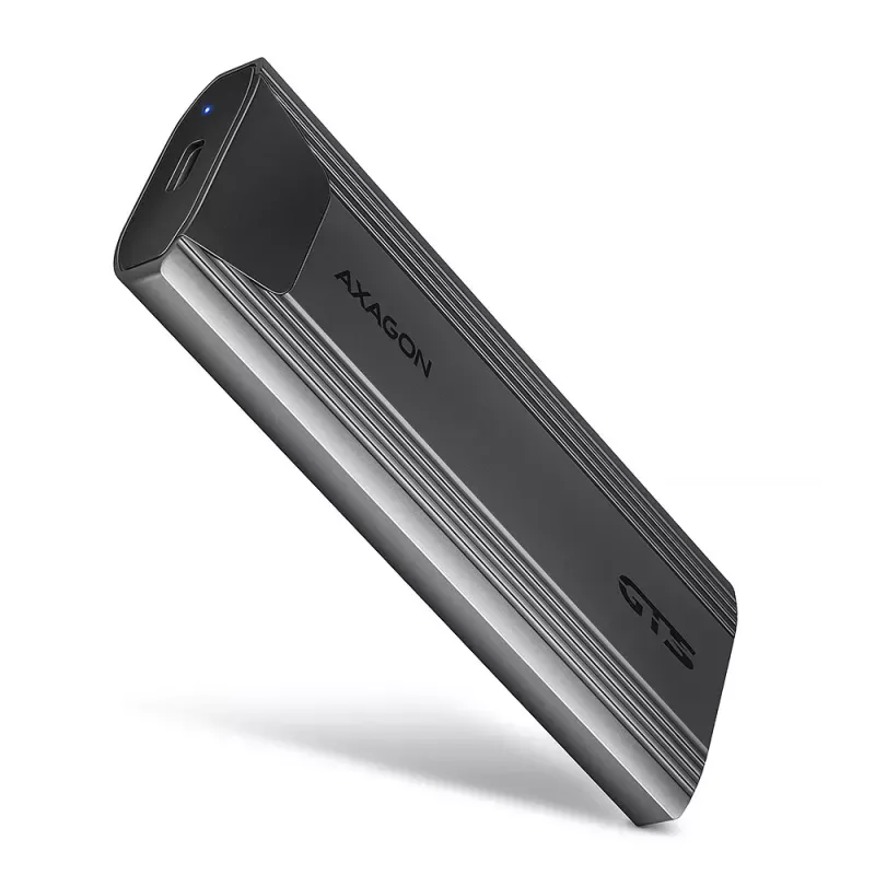 Caixa SSD AXAGON EEM2-GTS2 USB-C 3.2 Gen2 - M.2 NVMe SSD THIN