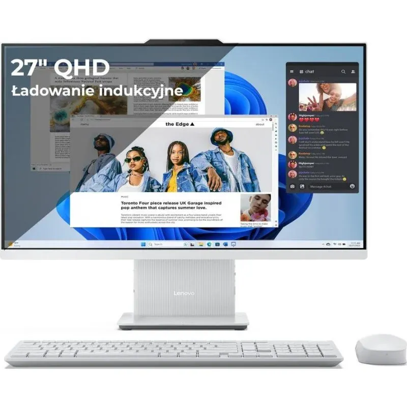 Desktop Lenovo IdeaCentre AIO 27IRH9 Intel Core i5-13420H 16GB Intel UHD 1TB SSD Windows 11 Ecrã QHD