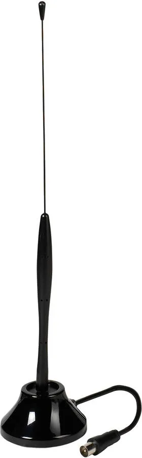 Antena Interior VIVANCO para Radio e Tv (1.2m - Full HD - Preto)