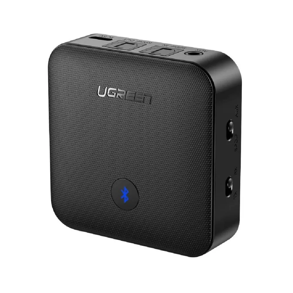 Transmissor/Receptor Áudio Ugreen CM144 Bluetooth 5.0 Preto