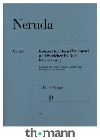 Henle Verlag Neruda Konzert Horn (Trompete)