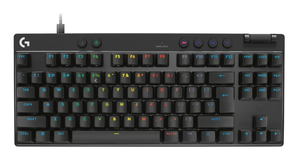 Logitech 920-013233 G Pro X TKL Rapid Teclado de Jogo Preto 920-013233