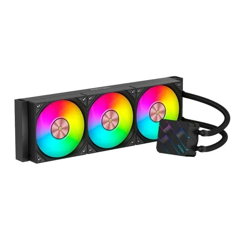 Refrigeración Líquida Abysm Oceanic Tide 360mm 3 Ventiladores ARGB Alumínio Teflon