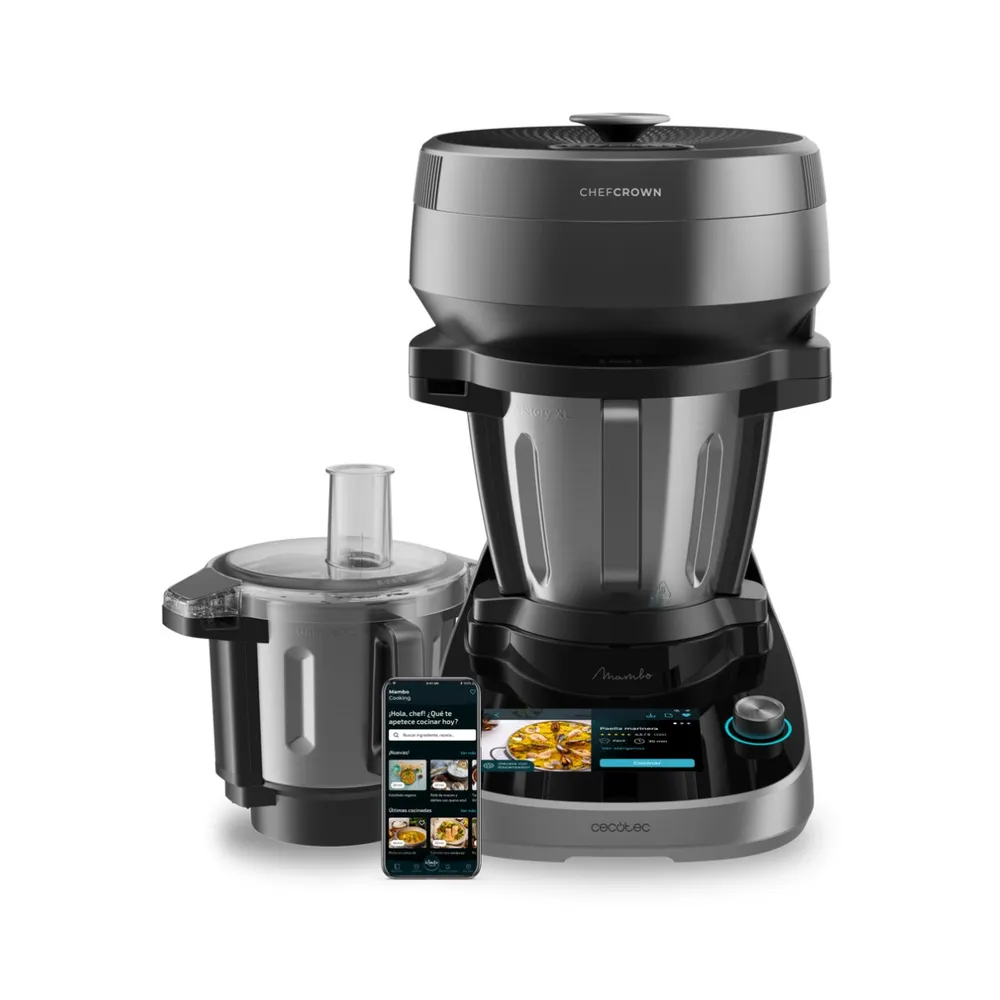 Robô de Cozinha Cecotec Mambo CooKing Total Gourmet 4,5L 2200W