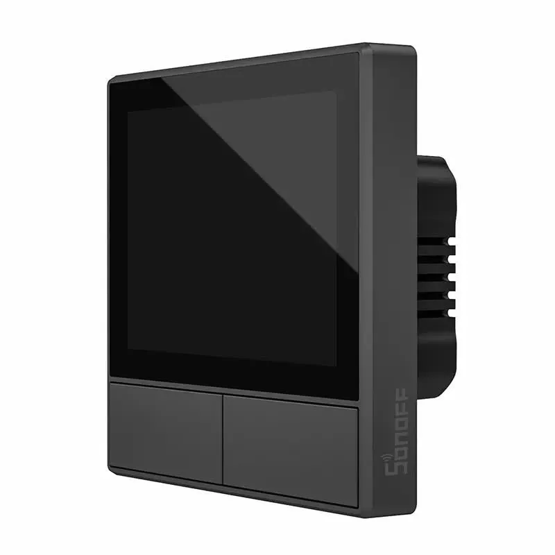 Ecrã Táctil Multifuncional HMI Inteligente Wi-Fi c/ Interruptor (2 Canais) - Sonoff NSPanel