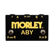Footswitch Morley ABY-G Gold Series A/B/Y