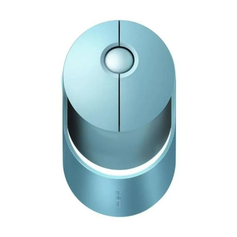 Ratón Rapoo Ralemo Air 1 Multiconexão 1600DPI Azul Silencioso Recarr.