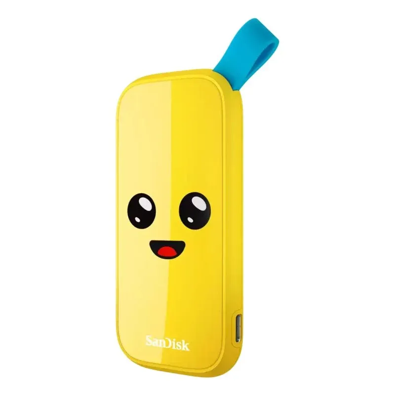 SanDisk SDSSDE30-2T00-G25F SSD Externo 2TB USB-C 3.2 Gen2 800MB/s Amarelo