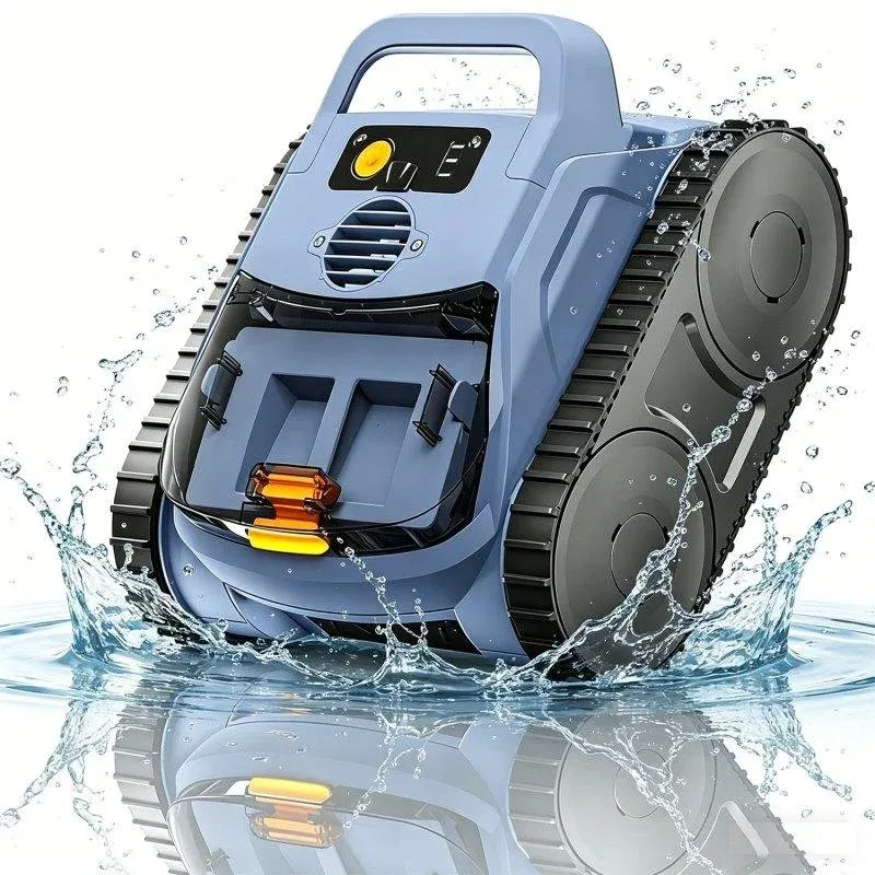 Robot Seauto para Limpeza de Piscinas, Dupla Filtragem, 180min Autonomia, 200m²