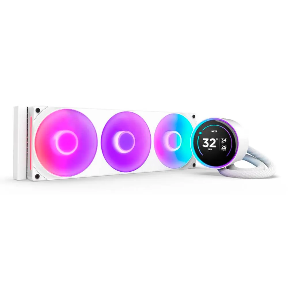 Water Cooler CPU NZXT Kraken Elite 360 (2025) RGB Branco