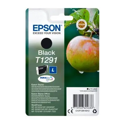 Tinteiro Epson Original T1291 DURABrite Ultra Preto - Recondicionado