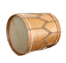Bombo Tradicional 18" Adamastor Alfaia Abedul Natural