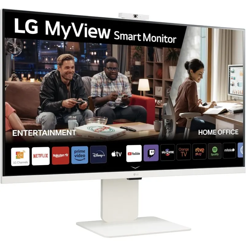 Monitor LG UltraGear 32SR85U-W 32" FHD 4K 60Hz Branco