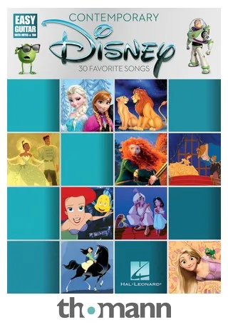 Hal Leonard Contemporary Disney Easy Guit