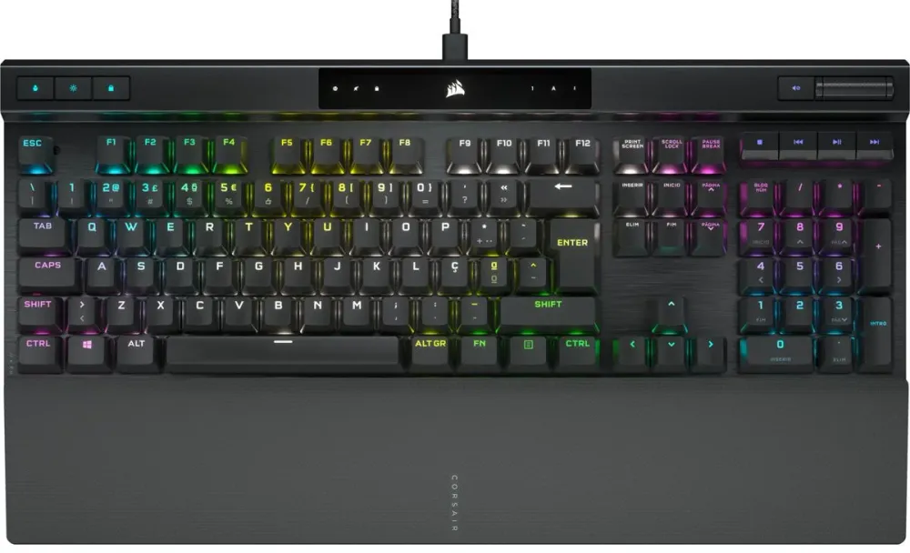Teclado Mecânico Corsair K70 Pro RGB Optical Mechanical (PT)