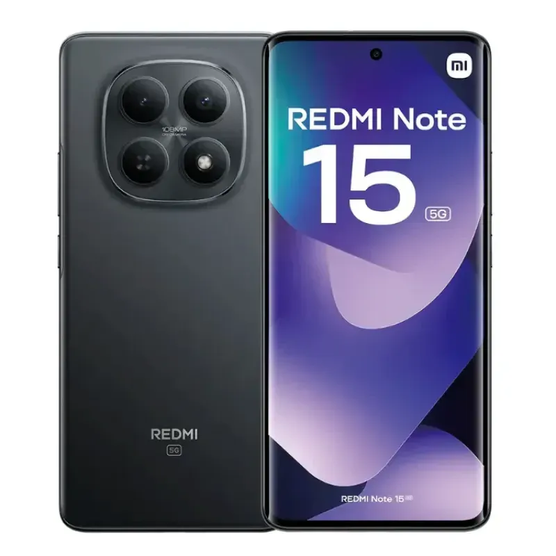 Xiaomi Redmi Note 15 5G 8GB/512GB Dual Sim Preto