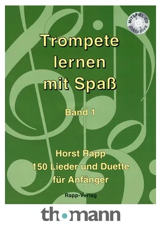 Horst Rapp Verlag Trompete Lernen mit Spaß 1