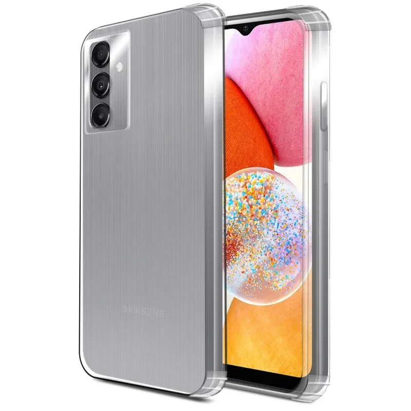 Capa anti-choque transparente PcCom Essential para Samsung Galaxy A14
