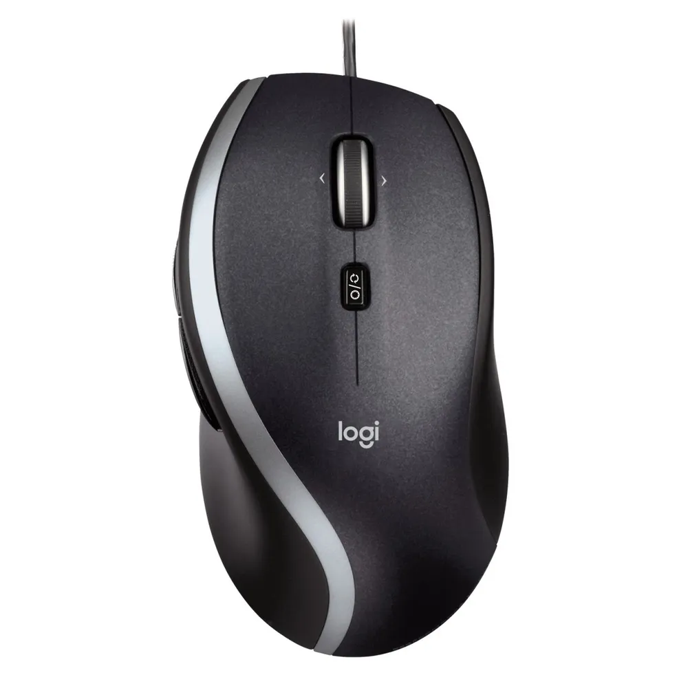 Logitech Corded Mouse M500 rato Escritório Mão direita 910-003726