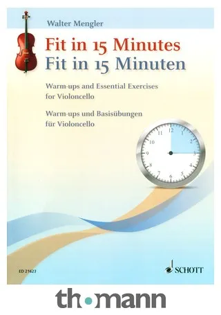 Schott Fit In 15 Minutes Cello