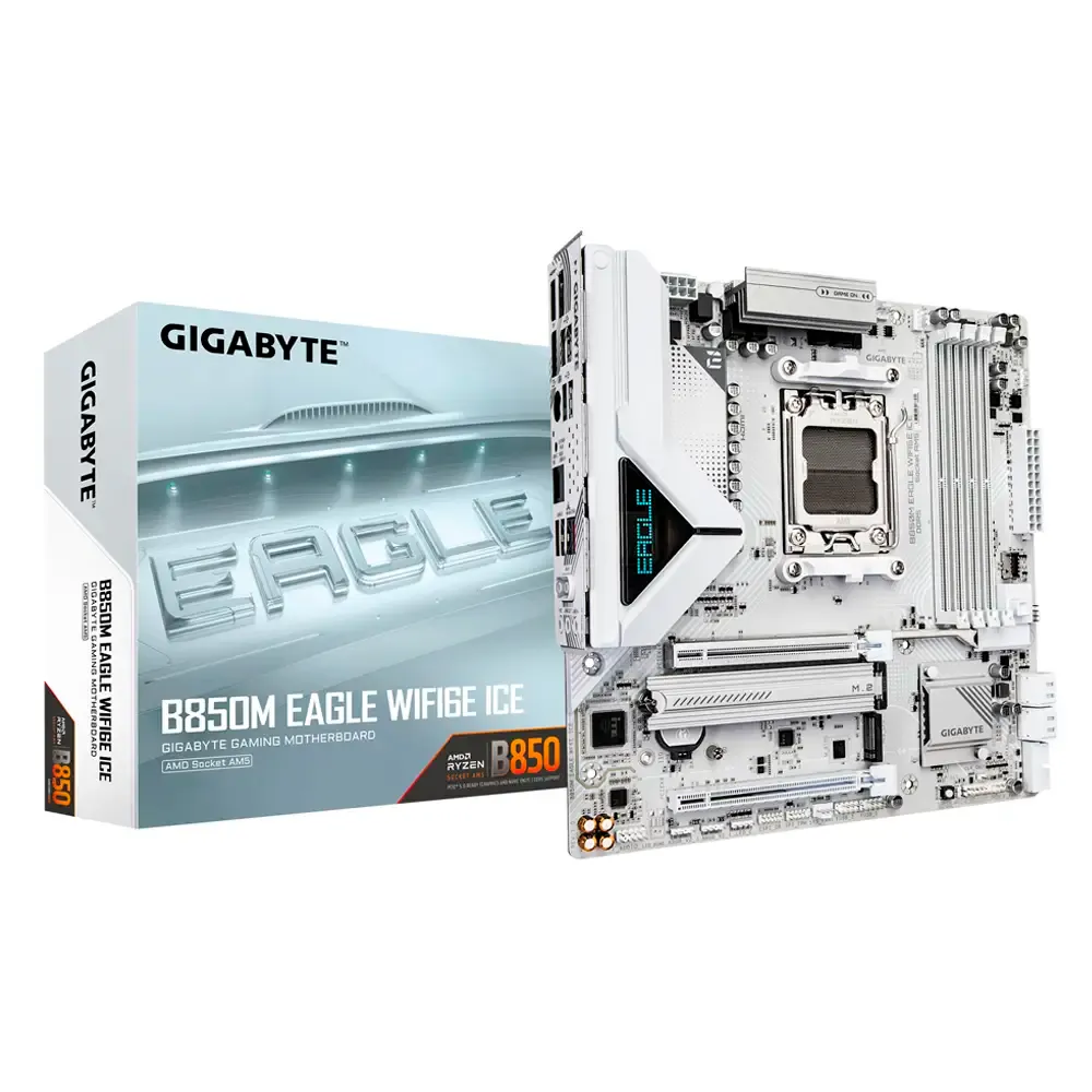 Motherboard Micro-ATX Gigabyte B850M Eagle WiFi6E ICE SktAM5
