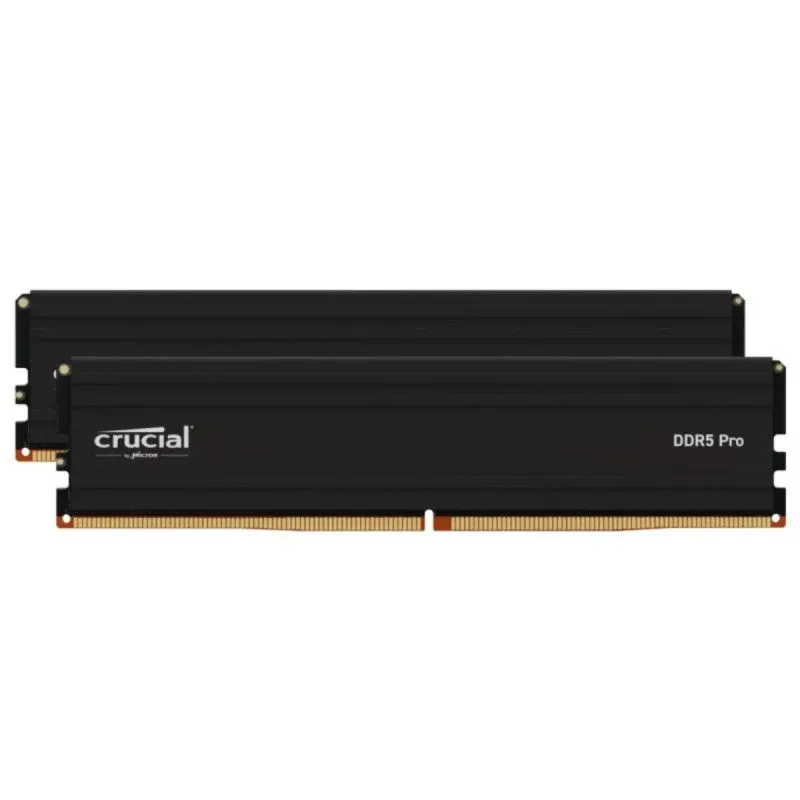 Crucial Pro CP2K16G60C48U5 Memórias RAM 32GB (2x16GB) DDR5 6000MHz CL48 Intel XMP/AMD EXPO Dissipador