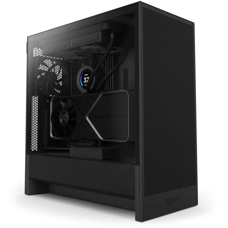 Caixa ATX NZXT H5 Flow Compact Preta