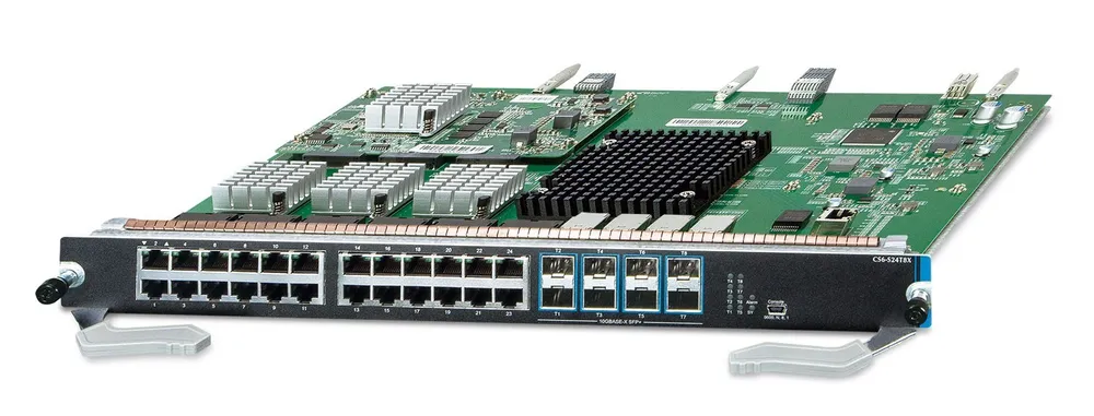 PLANET 24-Port 10/100/1000T + 8-Port network switch module CS6-S24T8X