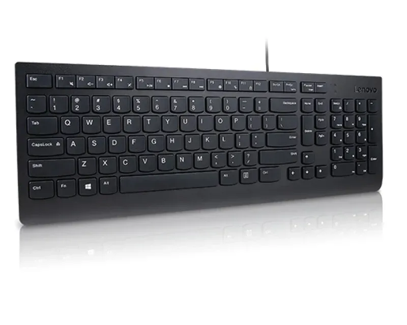TECLADO COM FIOS LENOVO ESSENTIAL PRETO