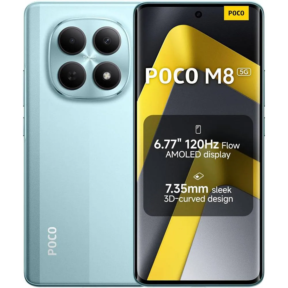 Smartphone Xiaomi Poco M8 5G 6.77 8GB/256GB Dual Sim Green