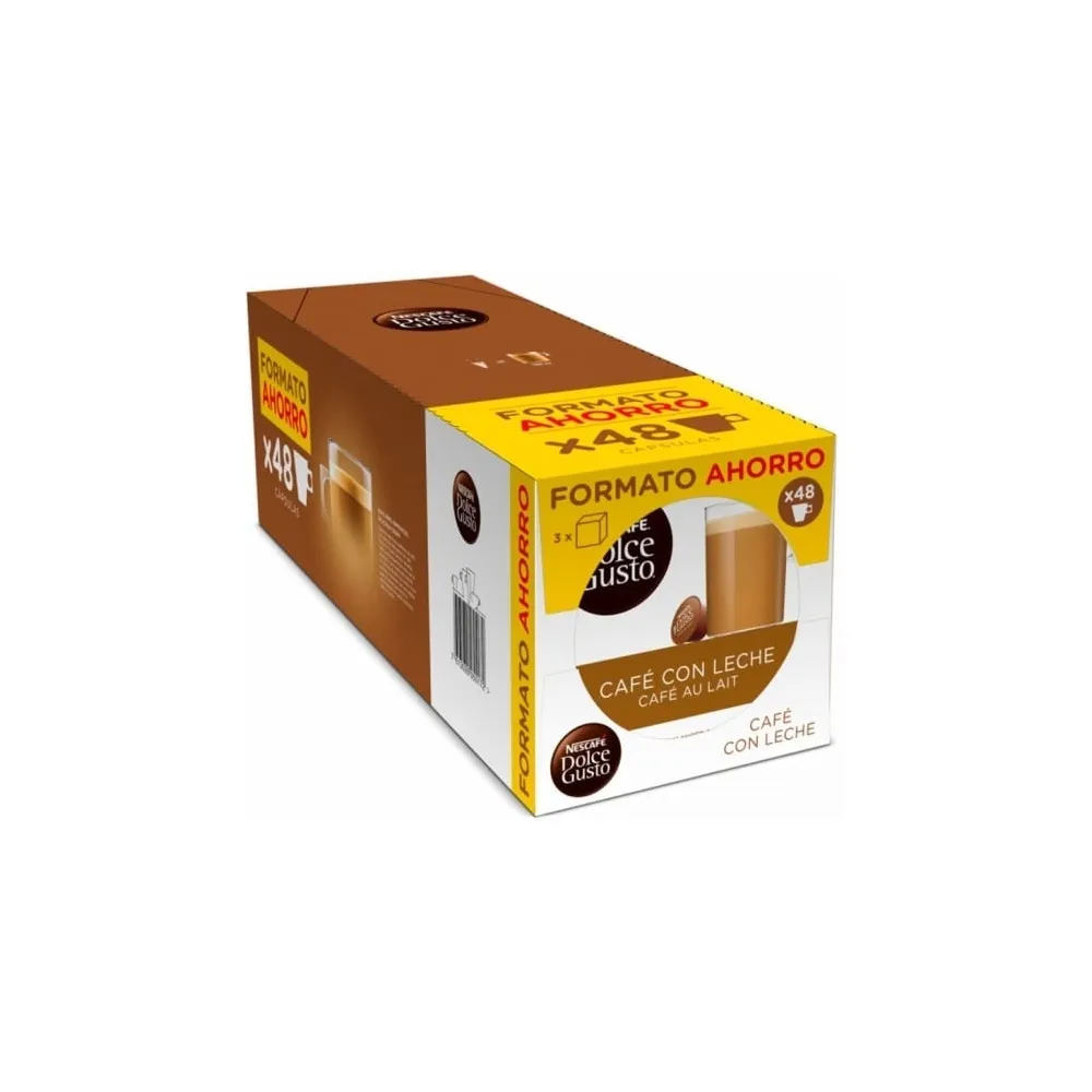 Cápsulas Dolce G. 12486522 Cafe Au Lait 16X3 Viagem