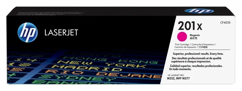HP 201X High Capacity Magenta Original LaserJet Toner Cartridge (CF403X) - preço válido até fim de stock das unidades pré estabelecidas