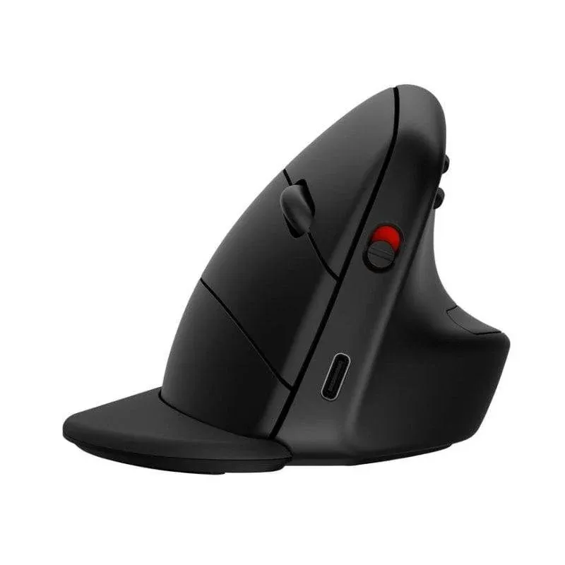 Ratón HP 920 Bluetooth USB 4000DPI Preto Vertical Ergonômico 5 Botões