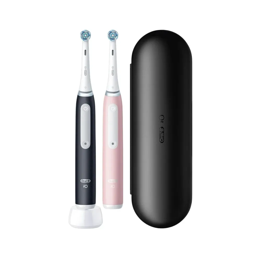 Escovas de Dentes Elétricas Oral-B iO Series 3 Rosa (2 Unidades)