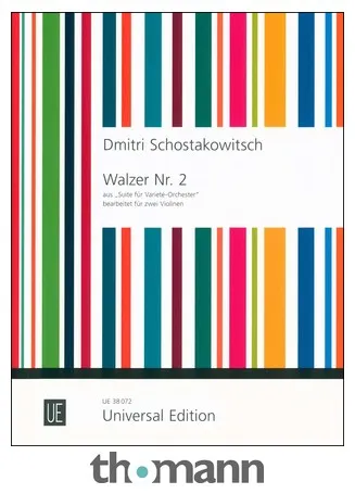 Universal Edition Schostakowitsch Walzer Nr.2