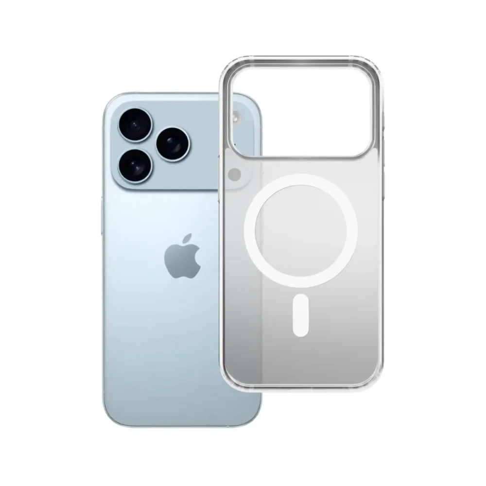 Capa Frosty 3MK MagCase iPhone 17 Pro Max Branca