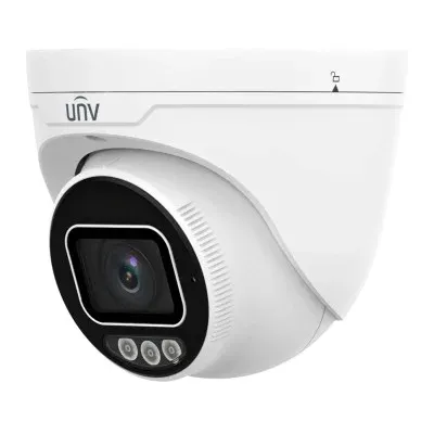 Câmara de Segurança IP Uniview Prime Turret PoE 4MP 2.7-13.5mm IP67 IK10 LightHunter Branca - IPC3634SB-ADZKM-DL-I1