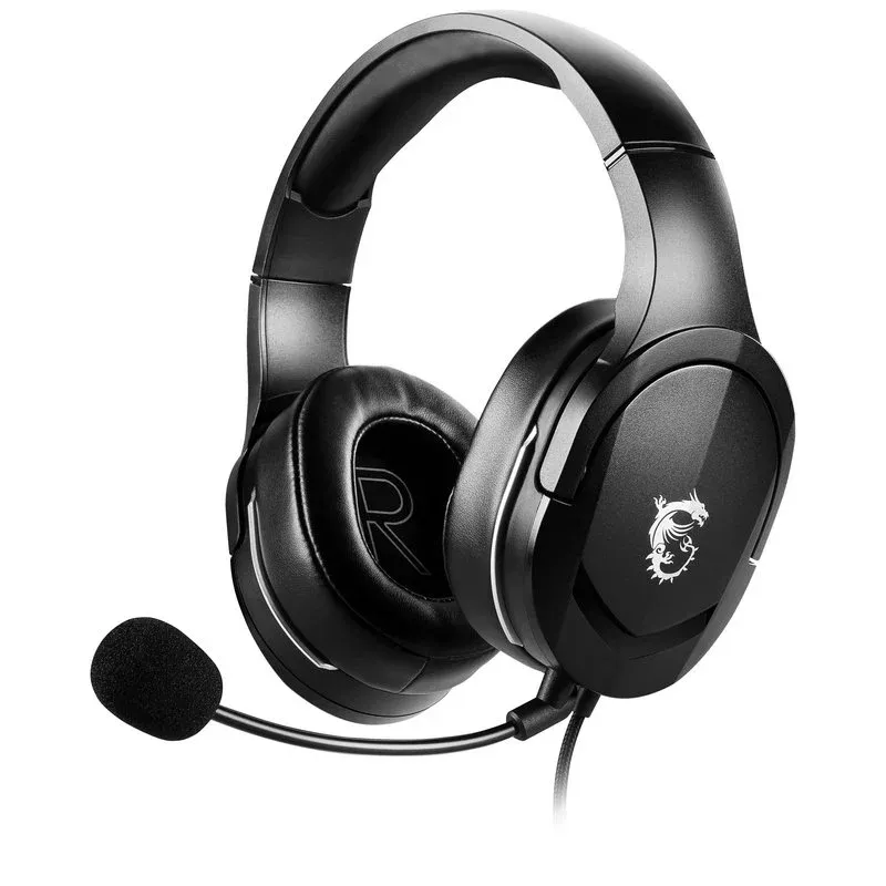 MSI Immerse GH20 Headset Gaming Multiplataforma Preto