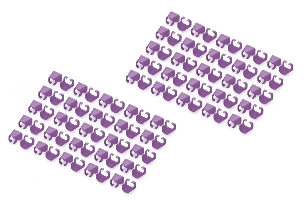 Digitus A-CC-VI Clips de Codificação de Cores para Cabos de A-CC-VI