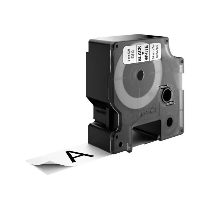 D1 - CINTAS DYMO 24MMX7M NEG/BLANC
