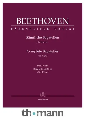 Bärenreiter Beethoven Sämtliche Bagatellen